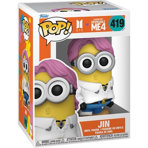 Funko Pop! - Despicable Me 4 Minion x BTS Vinyl Figure - Select Figure(s) - by Funko