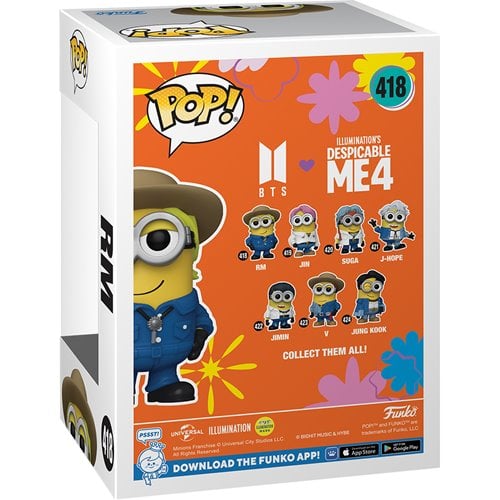Funko Pop! - Despicable Me 4 Minion x BTS Vinyl Figure - Select Figure(s) - by Funko