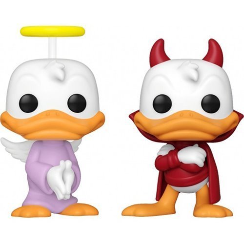 Funko Pop! Disney Donald's Shoulder Angel and Devil Vinyl Figure 2-Pack- Exclusive - by Funko | Buy at ToyShnip
