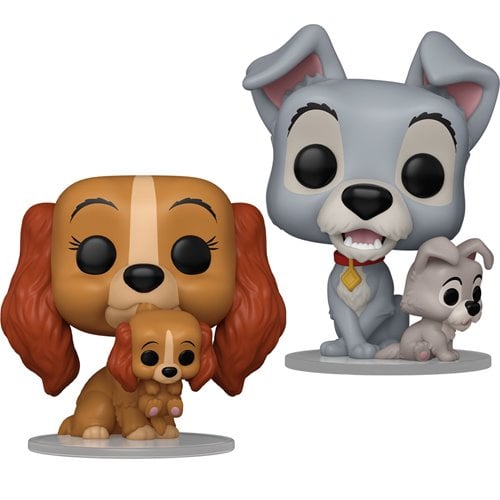 Funko Pop! Disney - Lady and the Tramp 70th Anniversary Vinyl Figures - by Funko | Buy at ToyShnip