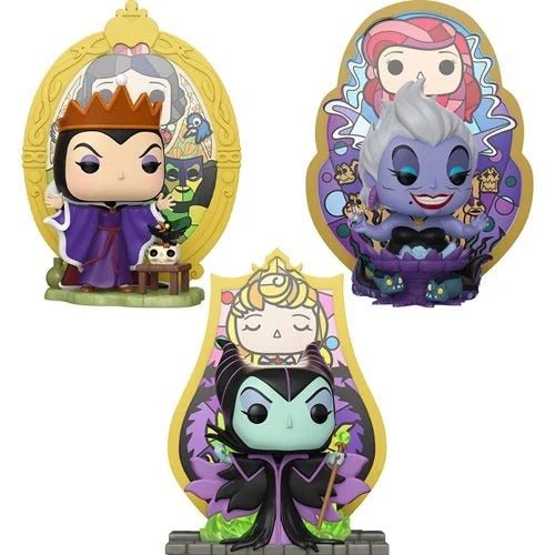 Funko Pop! Disney Villains Stained Glass Deluxe Vinyl Figures - Select Figure(s) - by Funko