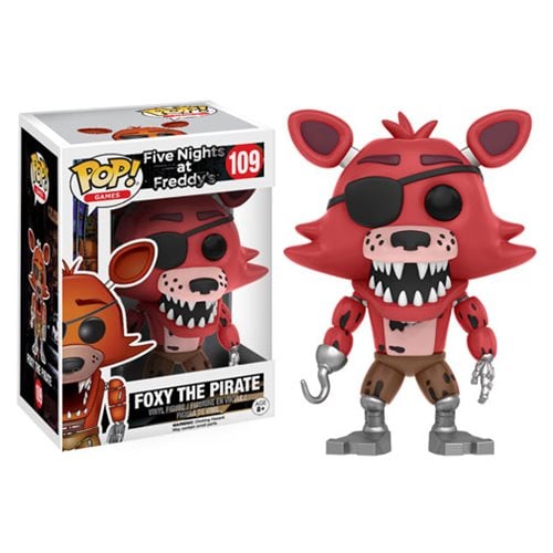 Funko Pop! Games 109 - Five Nights at Freddy's - Foxy The Pirate Vinyl Figure - by Funko | Buy at ToyShnip