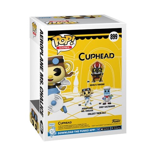 Funko Pop! Games 899 Cuphead - Aeroplane Ms. Chalice Vinyl Figure - by Funko | Buy at ToyShnip