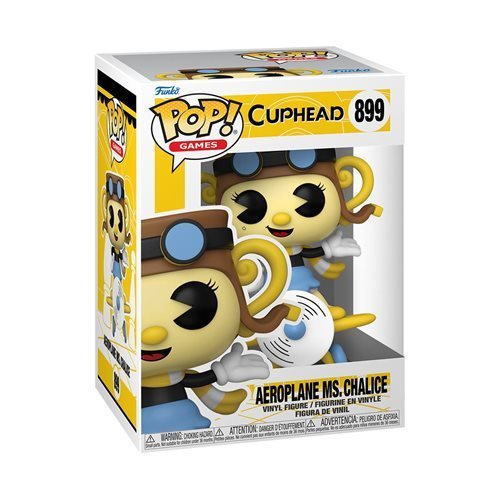 Funko Pop! Games 899 Cuphead - Aeroplane Ms. Chalice Vinyl Figure - by Funko | Buy at ToyShnip