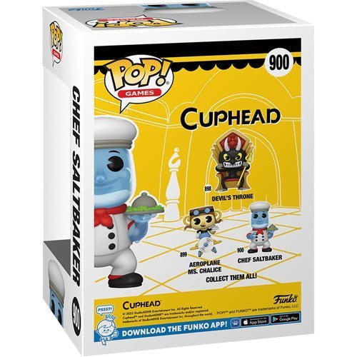 Funko Pop! Games 900 Cuphead - Chef Saltbaker Vinyl Figure - by Funko | Buy at ToyShnip