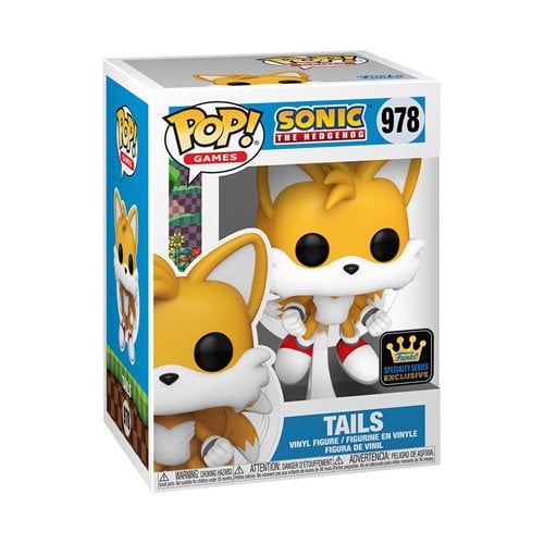 Funko Pop! Games 978 - Sonic the Hedgehog - Tails Flying Vinyl Figure - Specialty Series - by Funko