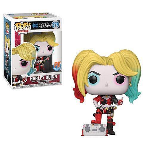Funko Pop! Heroes 279 - Harley Quinn with Boombox vinyl figure - PX - by Funko | Buy at ToyShnip