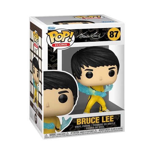 Funko Pop! Icons 87 - Bruce Lee Vinyl Figure - by Funko