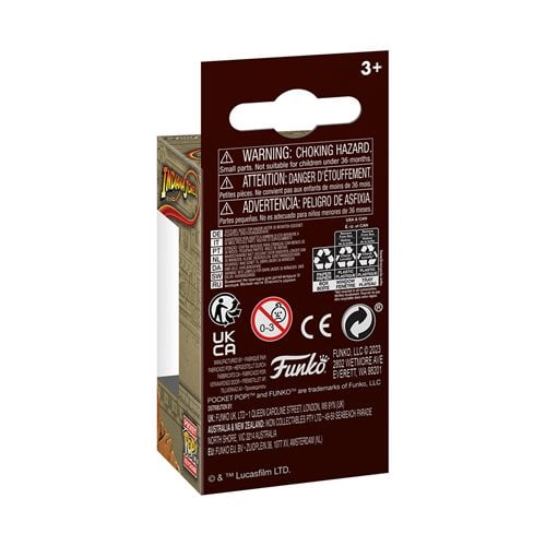 Funko Pop! Indiana Jones: Raiders of the Lost Ark Indiana Jones Pocket Key Chain - by Funko | Buy at ToyShnip