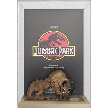 Funko Pop! Jurassic Park Tyrannosaurus Rex Velociraptor Movie Poster with Case - by Funko | Buy at ToyShnip