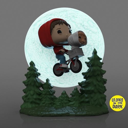 Funko Pop! Moment 1259 E.T. 40th Anniversary - Elliott & E.T. Glow-in-the-Dark Vinyl Figure - by Funko | Buy at ToyShnip