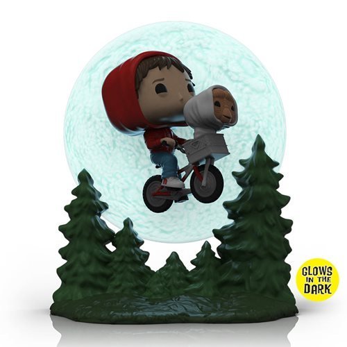 Funko Pop! Moment 1259 E.T. 40th Anniversary - Elliott & E.T. Glow-in-the-Dark Vinyl Figure - by Funko | Buy at ToyShnip