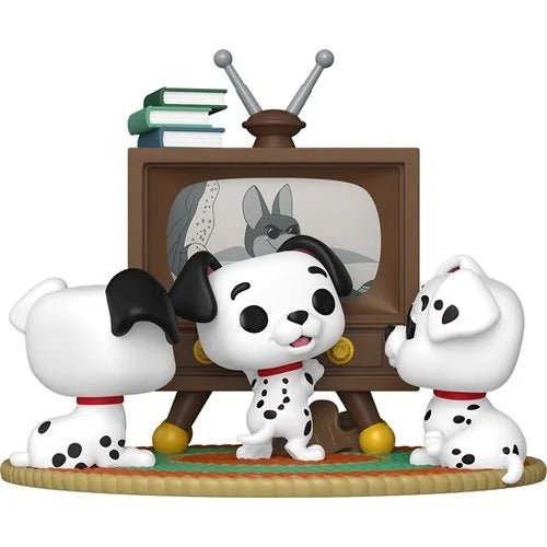 Funko Pop! Moment 1664 - 101 Dalmatians - Rolly, Patch, & Lucky with TV Vinyl Figure - by Funko