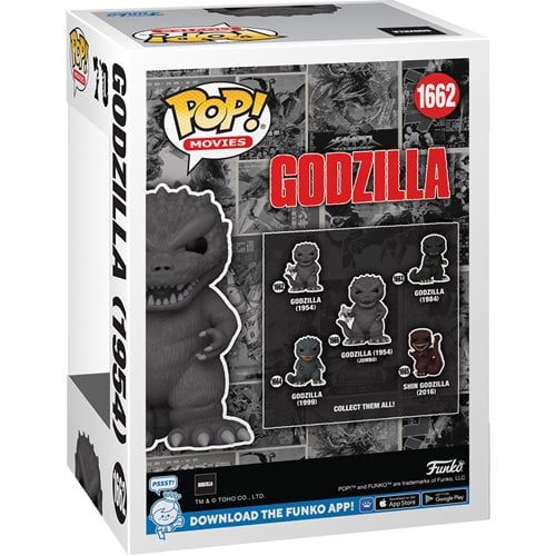 Funko Pop! Movies 1662 - Godzilla 70th Anniversary Godzilla (1954) Vinyl Figure - by Funko