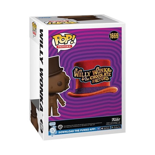 Funko Pop! Movies 1669 - Willy Wonka and the Chocolate Factory (Scented) Vinyl Figure - by Funko | Buy at ToyShnip