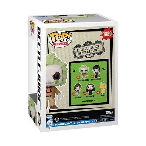 Funko Pop! Movies 1689 - Beetlejuice 2 - Beetlejuice Vinyl Figure - by Funko | Buy at ToyShnip