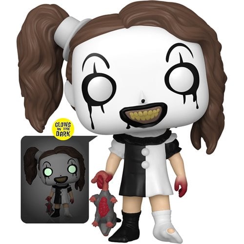 Funko Pop! Movies 1749 - Terrifier - Little Pale Girl Glow - in - the - Dark Vinyl Figure Specialty Series - by Funko