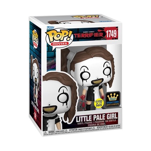 Funko Pop! Movies 1749 - Terrifier - Little Pale Girl Glow - in - the - Dark Vinyl Figure Specialty Series - by Funko