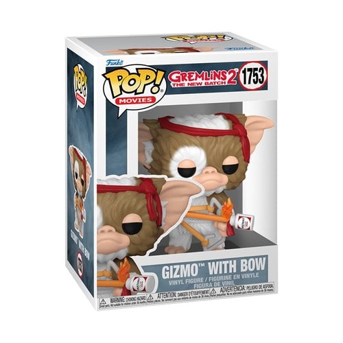 Funko Pop! Movies 1753 - Gremlins 2: The New Batch - Gizmo with Bow Vinyl Figure - by Funko | Buy at ToyShnip