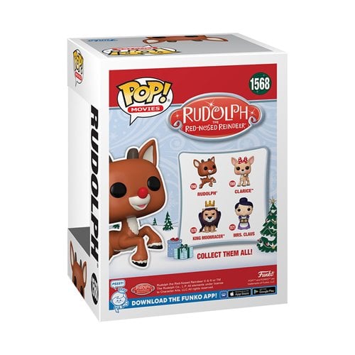 Funko Pop! Movies - Rudolph the Red - Nosed Reindeer Vinyl Figure - Select Figure(s) - by Funko