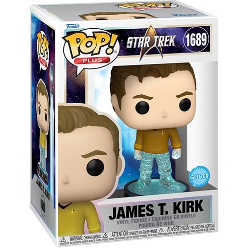 Funko Pop! Plus Star Trek Transporter Glitter Vinyl Figures - Select Figure(s) - by Funko