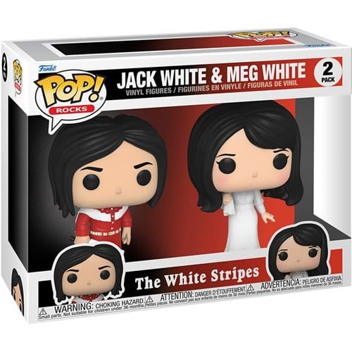 Funko Pop! Rocks 2-Pack - The White Stripes Jack White & Meg White Vinyl Figures - by Funko | Buy at ToyShnip