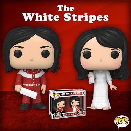 Funko Pop! Rocks 2-Pack - The White Stripes Jack White & Meg White Vinyl Figures - by Funko | Buy at ToyShnip
