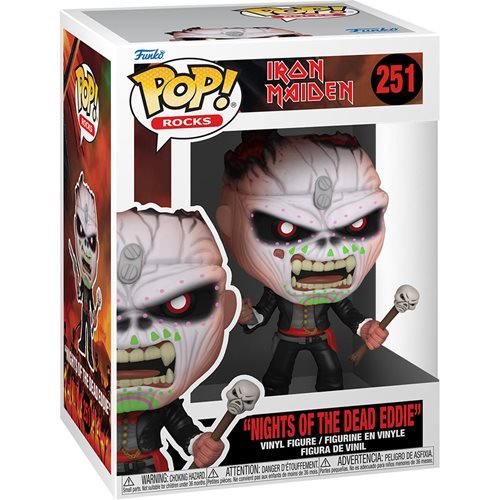 Funko Pop! Rocks 251 - Iron Maiden Eddie Nights of the Dead Vinyl Figure - by Funko | Buy at ToyShnip
