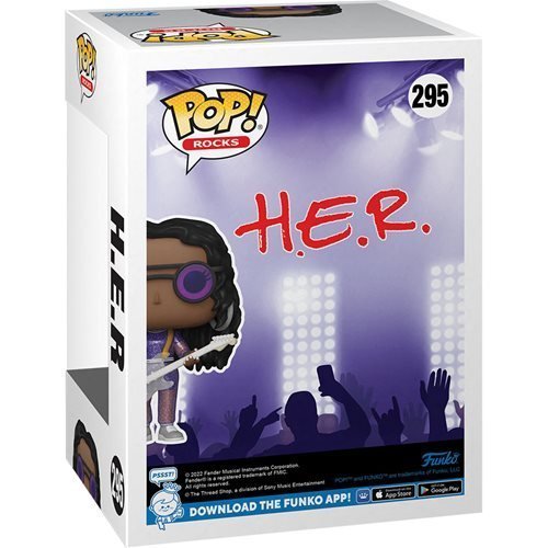 Funko Pop! Rocks 295 - H.E.R Vinyl Figure - by Funko | Buy at ToyShnip