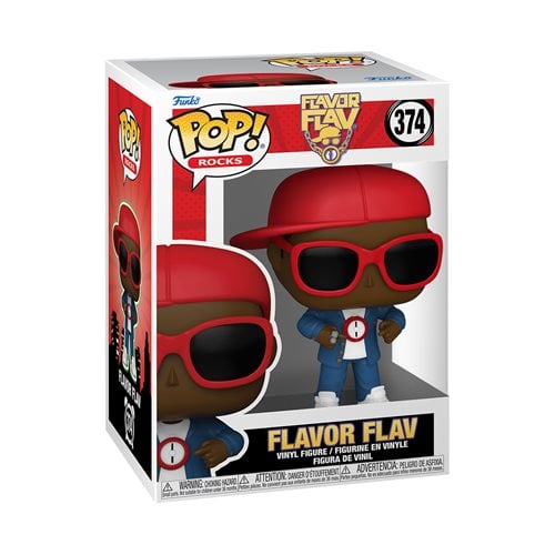 Funko Pop! Rocks 374 - Flavor Flav Vinyl Figure - by Funko | Buy at ToyShnip