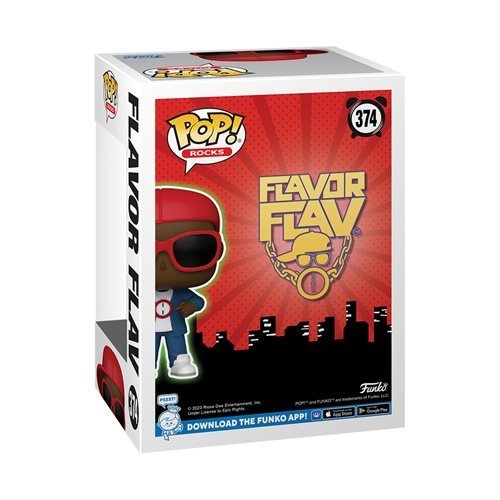 Funko Pop! Rocks 374 - Flavor Flav Vinyl Figure - by Funko | Buy at ToyShnip