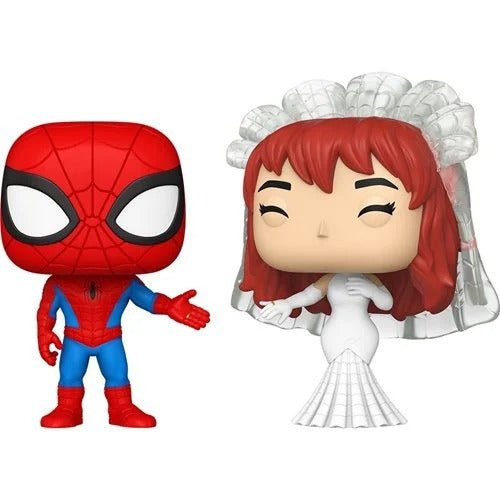 Funko Pop! Spider - Man and Mary Jane (Comic) 2 - Pack Vinyl Figure - by Funko