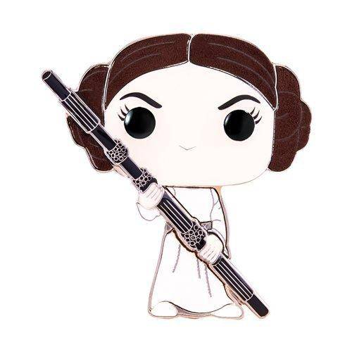 Funko Pop! Star Wars - #01 Princess Leia - A New Hope - Large Enamel Pin - by Funko | Buy at ToyShnip