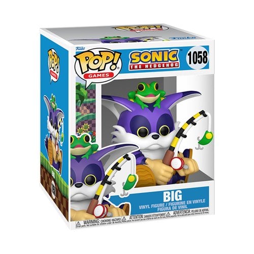 Funko Pop! Super Games 1058 - Sonic the Hedgehog - Big Vinyl Figure - by Funko