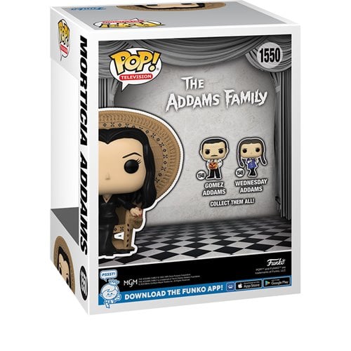 Funko Pop! Television 1550 - The Addams Family - Morticia Addams in Chair Deluxe Vinyl Figure - by Funko