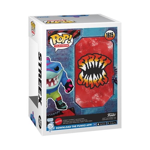 Funko Pop! Television 1615 - Street Sharks - Streex Vinyl Figure - by Funko