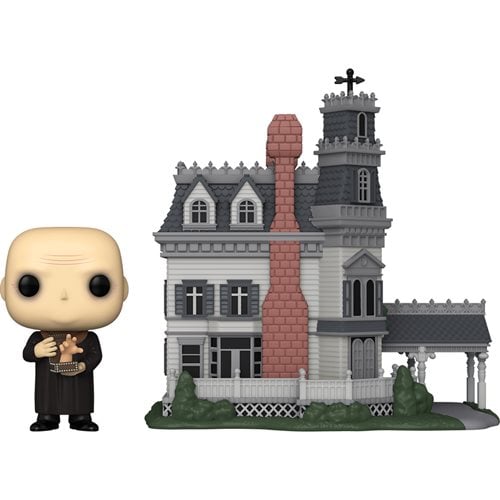 Funko Pop! Town 40 - The Addams Family - Uncle Fester & Addams Family Mansion Vinyl Figure - by Funko | Buy at ToyShnip