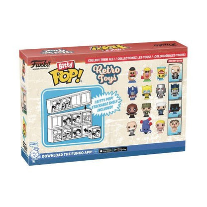 Funko Rerto Toys Bitty Pop! Mini - Figure 4 - Pack - Select Set(s) - by Funko