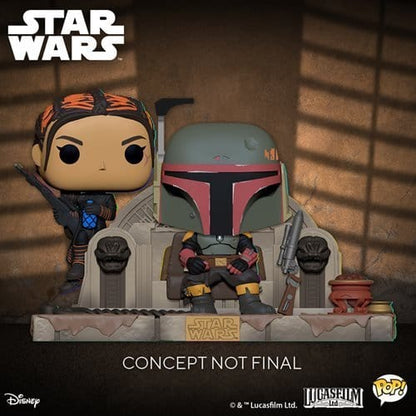 Funko Star Wars: The Mandalorian Boba Fett and Fennec Shand Pop! Moment - by Funko | Buy at ToyShnip
