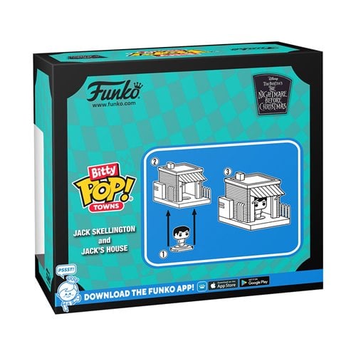 Funko The Nightmare Before Christmas Bitty Pop! Mini-Figure 4-Pack - Select Set(s) - by Funko | Buy at ToyShnip