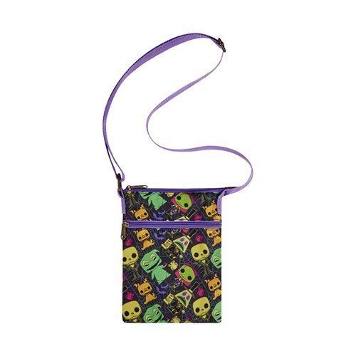 Funko The Nightmare Before Christmas Black Light Crossbody Passport Bag - by Funko | Buy at ToyShnip
