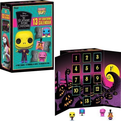 Funko The Nightmare Before Christmas Blacklight 13 Day Advent Calendar - by Funko | Buy at ToyShnip