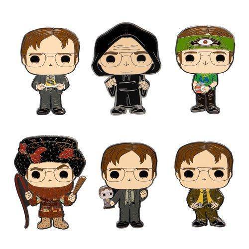 Funko The Office Dwight Schrute Disguises Pop! Blind-Box Enamel Random Pin - (1) box with (1) Pin - by Funko | Buy at ToyShnip