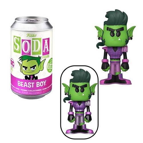 Funko Vinyl Soda Figure - Limited Edition - DC Comics- Teen Titans - Beast Boy - by Funko | Buy at ToyShnip