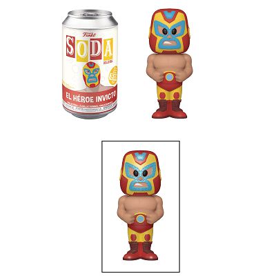 Funko Vinyl Soda Figure - Limited Edition - Marvel Lachadores - El Heroe Invicto (Iron Man) - by Funko | Buy at ToyShnip