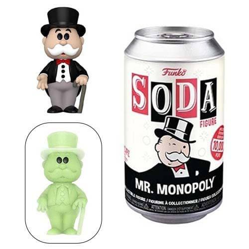 Funko Vinyl Soda Figure - Limited Edition - Mr. Monopoly - by Funko | Buy at ToyShnip