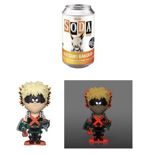 Funko Vinyl Soda Figure - Limited Edition - My Hero Academia Katsuki Bakugo - by Funko | Buy at ToyShnip