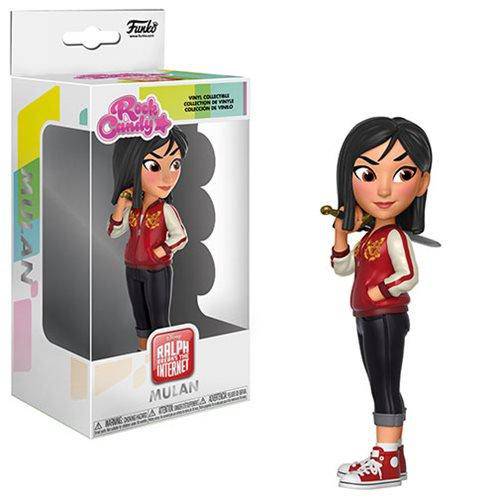 Funko Wreck-It Ralph 2 Comfy Princess Mulan Rock Candy Vinyl Figure - by Funko | Buy at ToyShnip