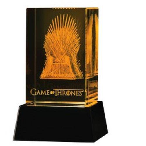 Game of Thrones Iron Throne 3D Crystal Replica - by Dark Horse | Buy at ToyShnip