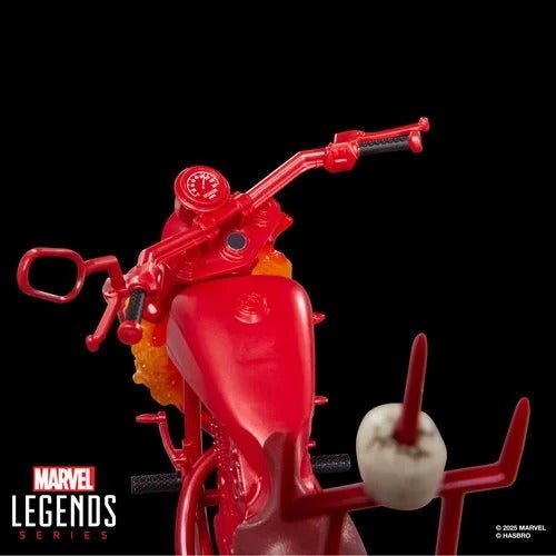 Ghost Rider Marvel Legends Series Johnny Blaze 6 - Inch Action Figure with Motorcycle - by Hasbro